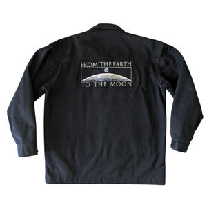 HBO From the Earth to the Moon Black Canvas Chore Coat Wrap Gift Visual Effects
